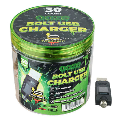 Ooze Bolt USB Charger 510 with Type-C Port - UK